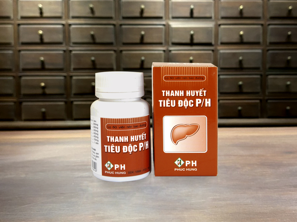 Thuốc Thanh huyết tiêu độc P/H (Lọ)